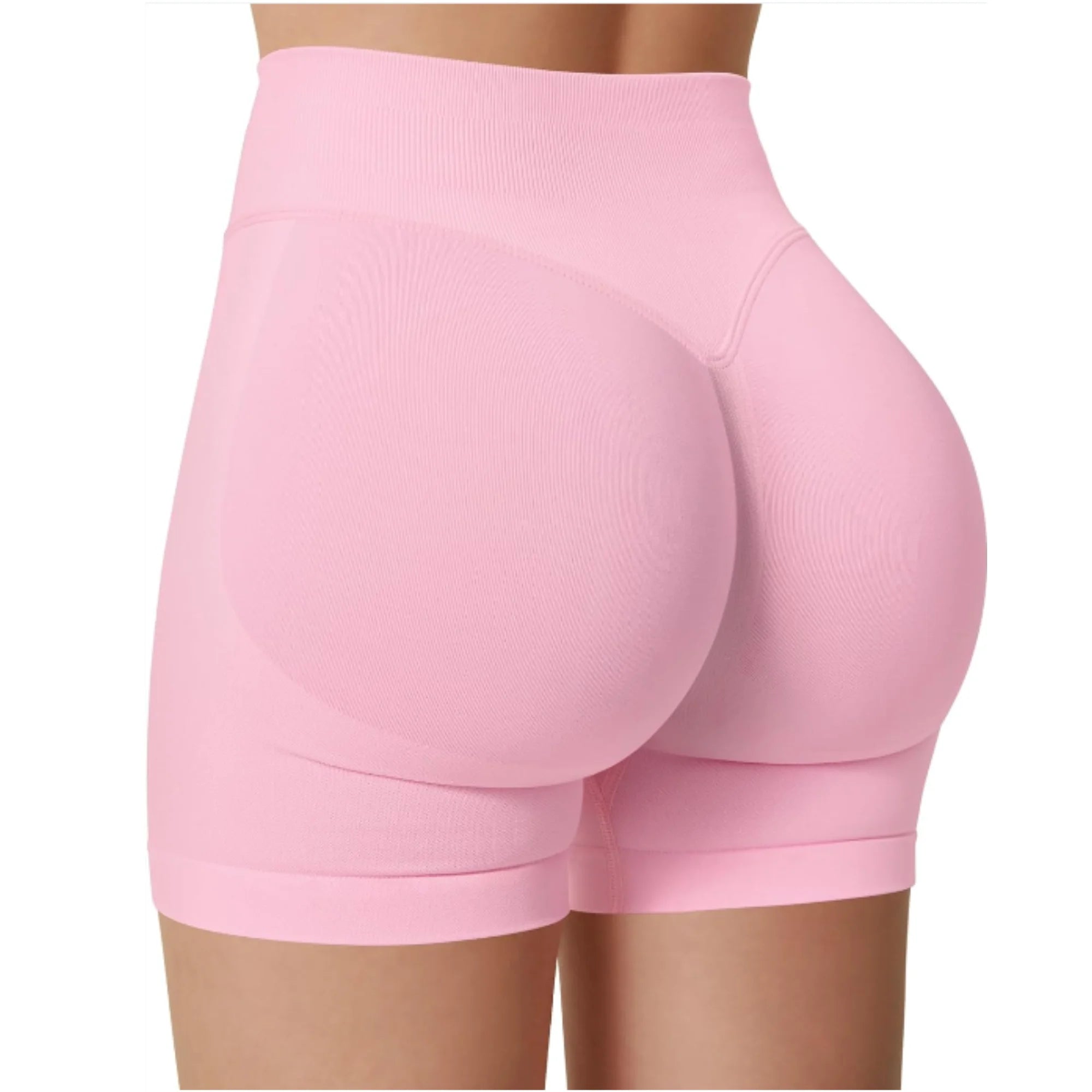 Seamless Shorts for Women, Invisible Scrunch Butt Lifting Gym Booty Biker Shorts, Breathable Comfortable, Favorite Gym Shorts