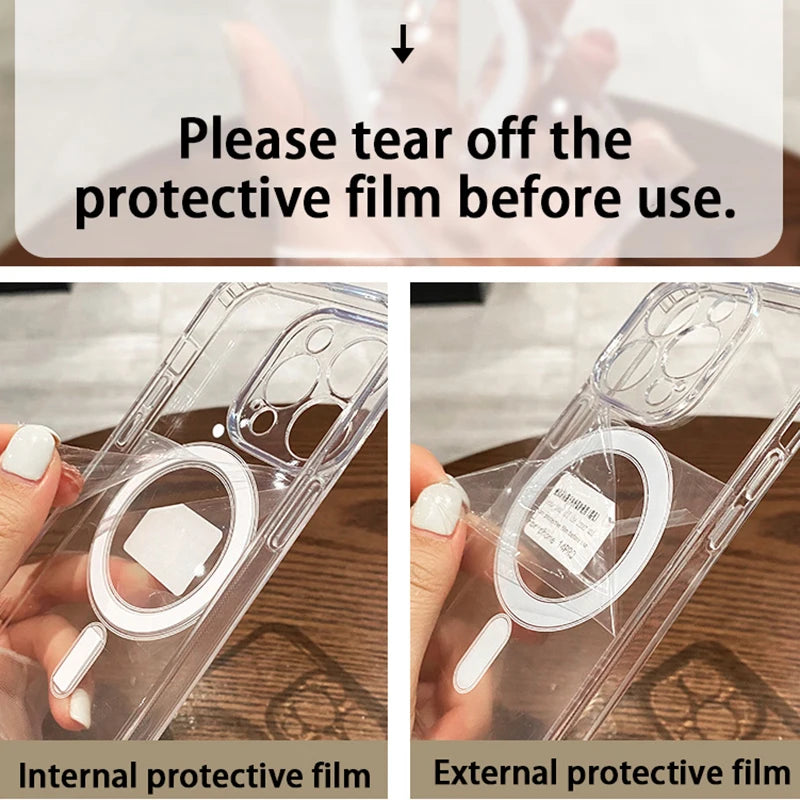 MagSafe Clear Charge Pro Case